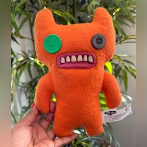 Large FUGGLER Orange Plush 🧡